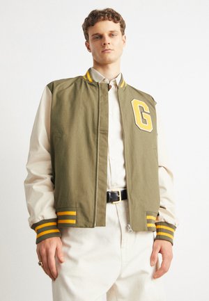 LIGHT VARSITY JACKET - Bomberjacke - soft oat