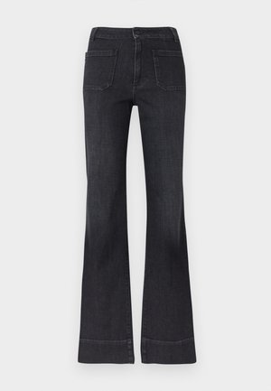 VICKY HIGH RISE FLARE - Flared Jeans - grey denim