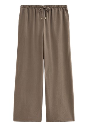 New Look, DRAWSTRING WIDE LEG  - Pantalon classique - mink