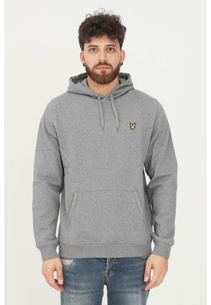 Lyle & Scott Felpa con cappuccio - mid grey marl