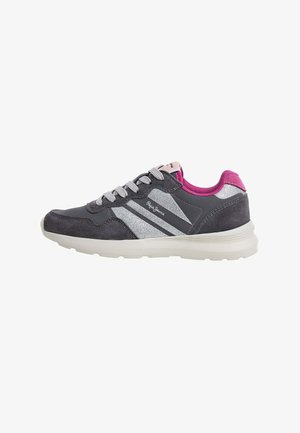 Pepe Jeans, PEPE JEANS TRAINERS TEAGAN GLITTER G - Tossud - dark grey