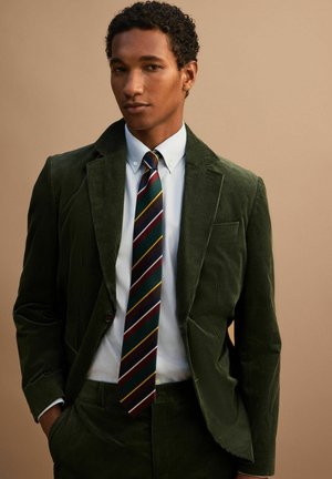 Next, TAILORED FIT CORDUROY SUIT JACKET - Veste de costume - forest green
