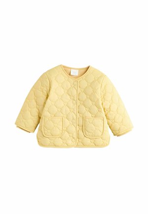 Next QUILTED REGULAR FIT - Cappotto invernale - yellow