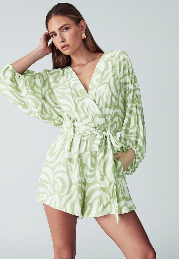 MAYA - Jumpsuit - sage strokes