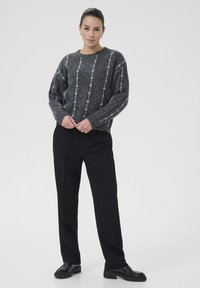 Kaffe LIANNA - Trui - dark grey melange