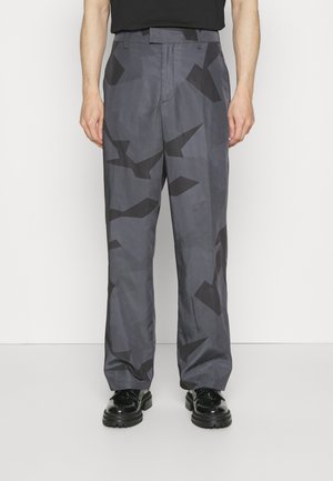 Neil Barrett LIAM STRAIGHT LOOSE  - Hlače - black