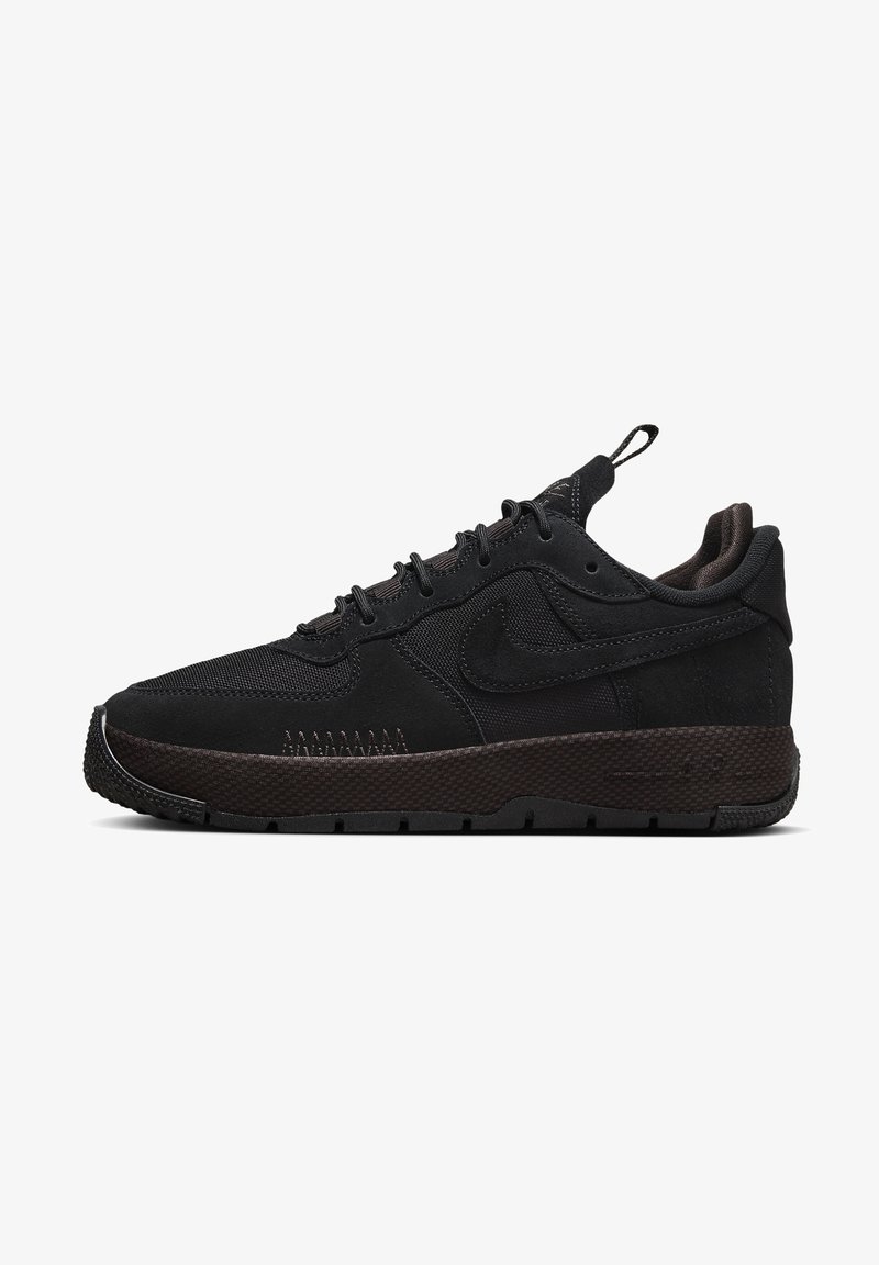 Nike Sportswear AIR FORCE 1 WILD - Trainers - black velvet brown cedar black/black - Zalando
