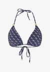 4G DREIECK-BIKINI-OBERTEIL - Haut de bikini - mehrfarbig grundton blau