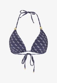 Non sélectionné, mehrfarbig grundton blau