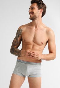 Tommy Hilfiger - PREMIUM ESSENTIAL LOW RISE HIP TRUNK 3 PACK - Culotte - grey Immagine in miniatura 1