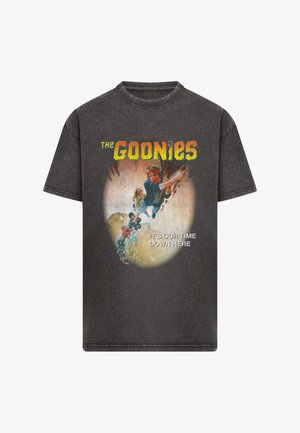 Merchcode, THE GOONIES OUR TIME ACID WASH LOOSE TEE - T-Shirt print - black