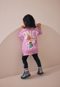Next REGULAR FIT - DISNEY PRINCESS MOCK LAYER TOP AND LEGGINGS SET  - Sudadera - purple