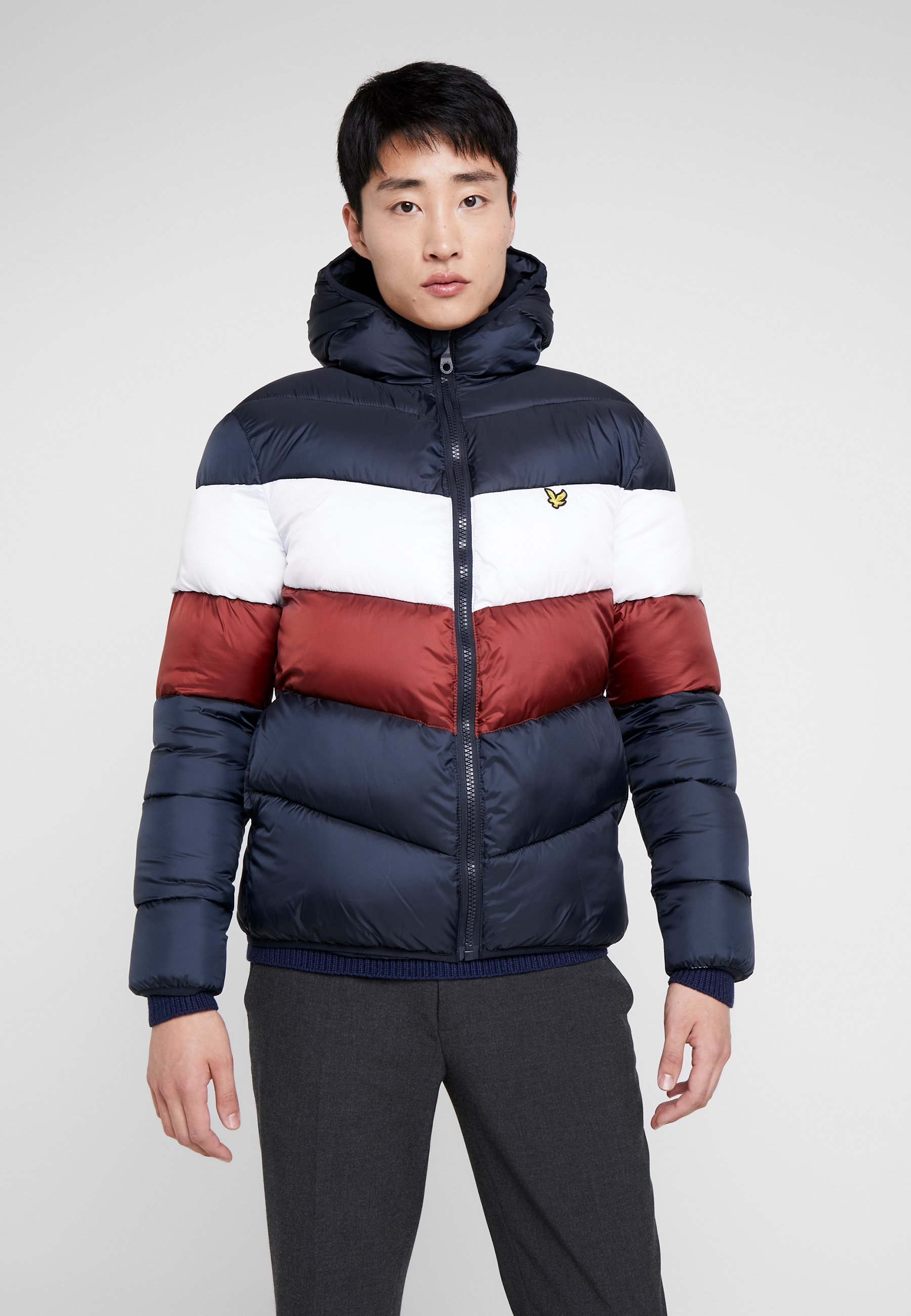lyle and scott block jacket