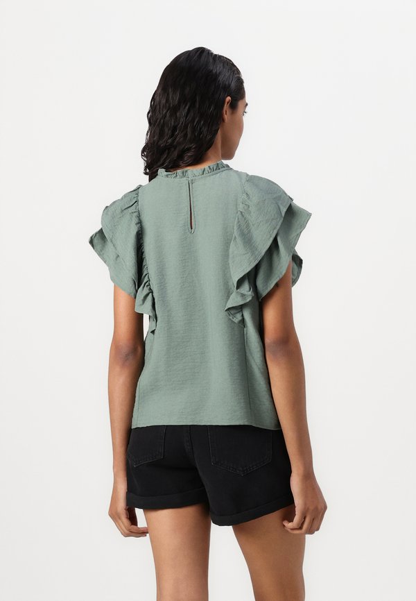 VMSUN FRILL - Blouse - laurel wreath2