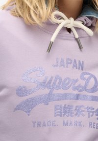 Superdry & Co Felpa con cappuccio - purple