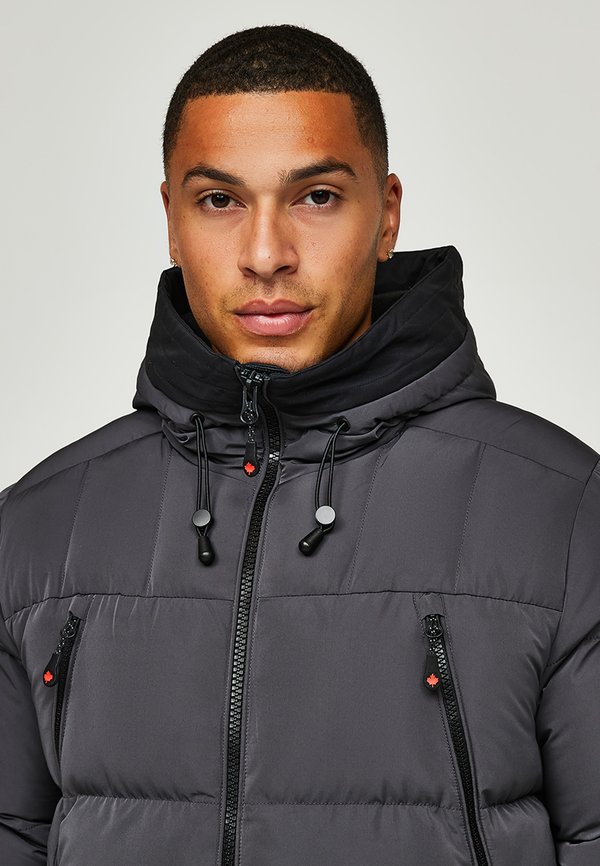 MATTORI PUFFER JACKET - Winter coat - asphalt3