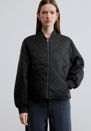 LIGHTWEIGHT QUILTED  - Lett jakke - black