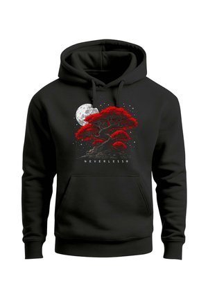 AUFDRUCK MOTIV  - Kapuzenpullover - schwarz