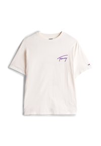 FADED GRAPHIC TEE UNISEX - T-shirt print - ancient white
