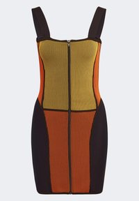 adidas Originals Pouzdrové šaty - mustard yellow