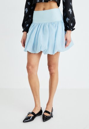 CHERISH BUBBLE SKIRT - Mini skirt - blue
