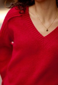 Next SOFT TOUCH - Stickad tröja - red bright