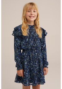 WE Fashion Košilové šaty - blue