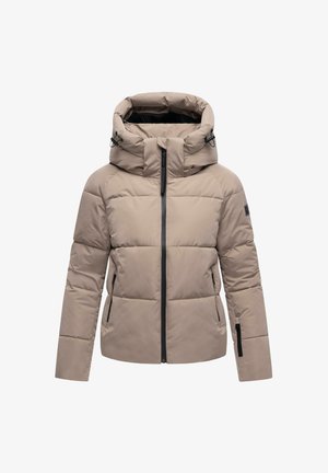 Navahoo, STEPPJACKE FROSTHERZ XIV - Talvejope - taupe grey