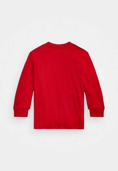 Polo Ralph Lauren COTTON JERSEY LONG SLEEVE T SHIRT - Ilgarankovis viršutinės dalies drabužis - red