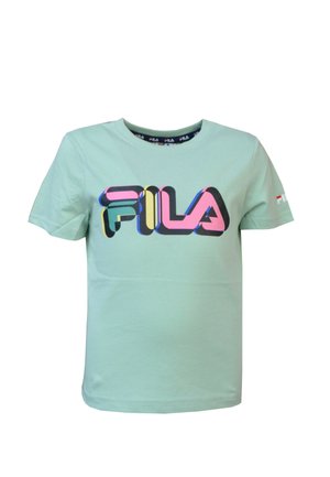 Fila T-shirt con stampa - water greem
