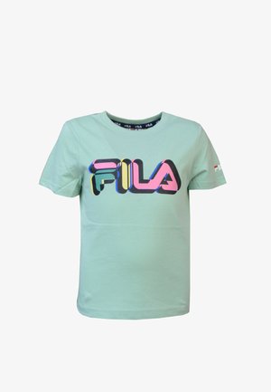 Fila, T-shirt con stampa - water greem