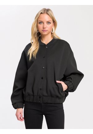 Sweatjacke - black