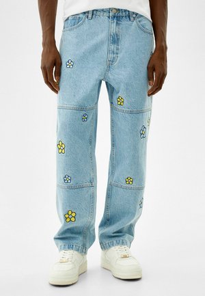 Straight leg -farkut - light blue denim
