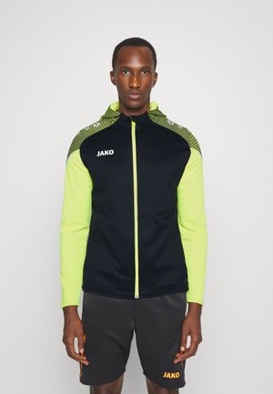 PERFORMANCE - Giacca sportiva - shwarz/soft yellow