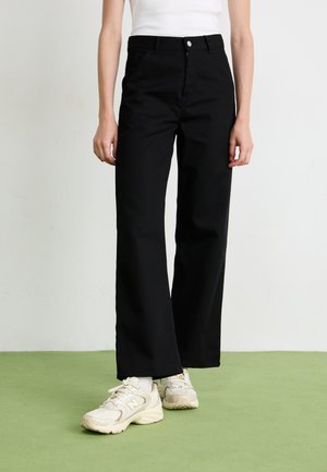 SIMPLE PANT - Broek - black rigid