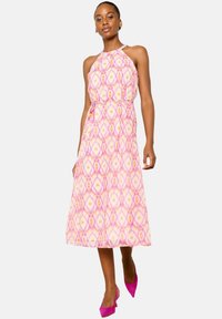 LolaLiza HALTER WITH IKAT PRINT - Day dress - purple blush