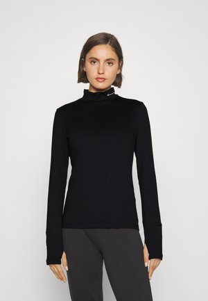HIGH NECK - Sweater - black