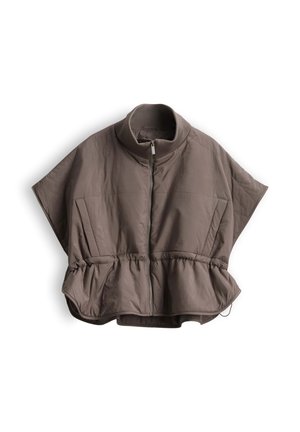 someday., RELAXED FIT QUILTED TEXTURE - Weste - taupewood