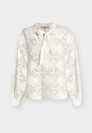 Mos Mosh, MMTAMLYN LACE BLOUSE - Blusa - ecru