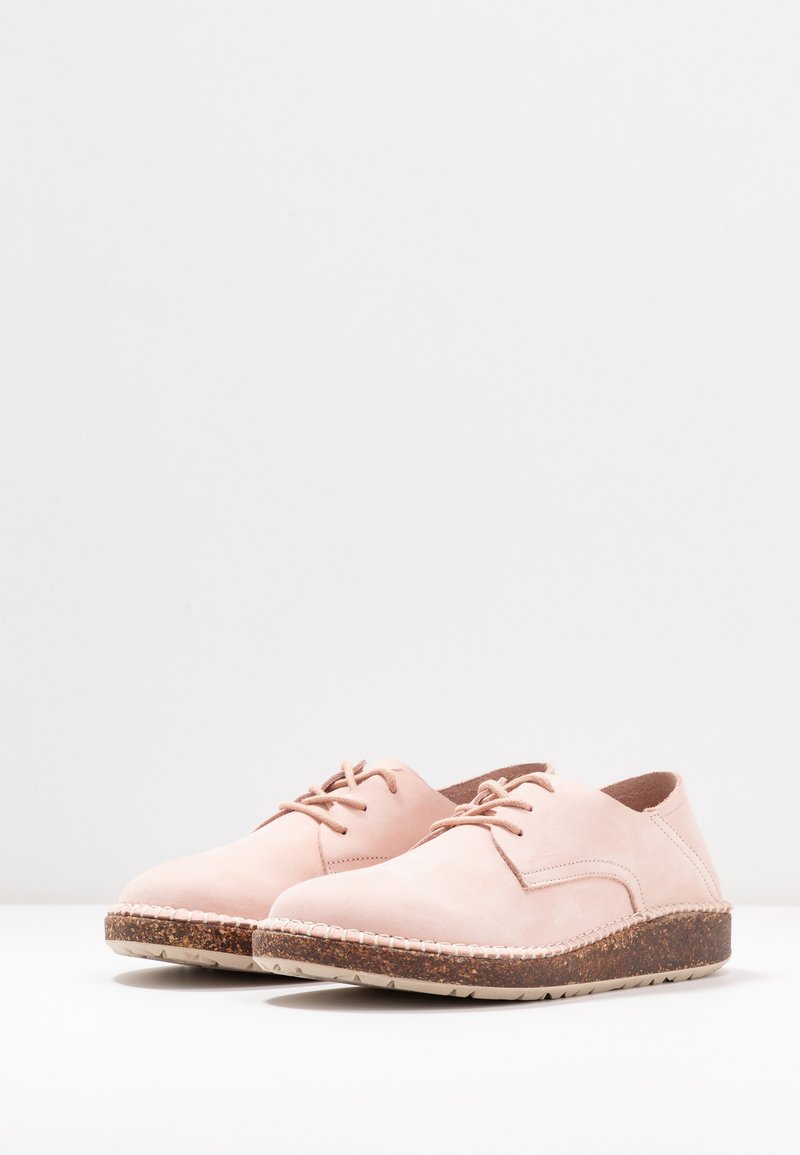 Birkenstock GARY - Casual lace-ups - dusty rose/light pink - Zalando 