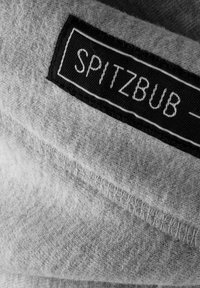 Spitzbub Sweater met rits - grau