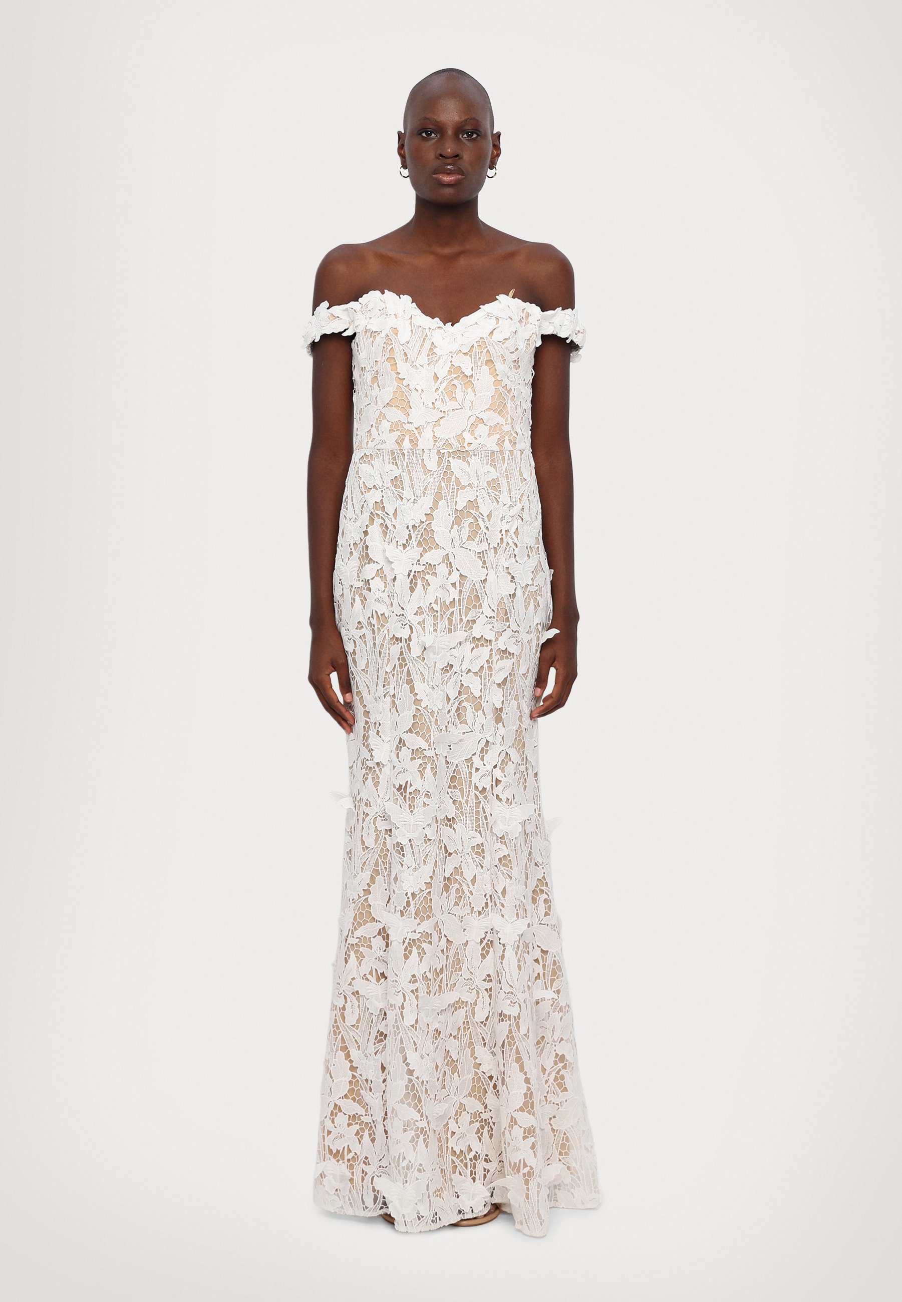 Marchesa Notte Iltapuku Ivory luonnonvalkoinen Zalando fi Marchesa Notte Iltapuku Ivory luonnonvalkoinen Zalando fi