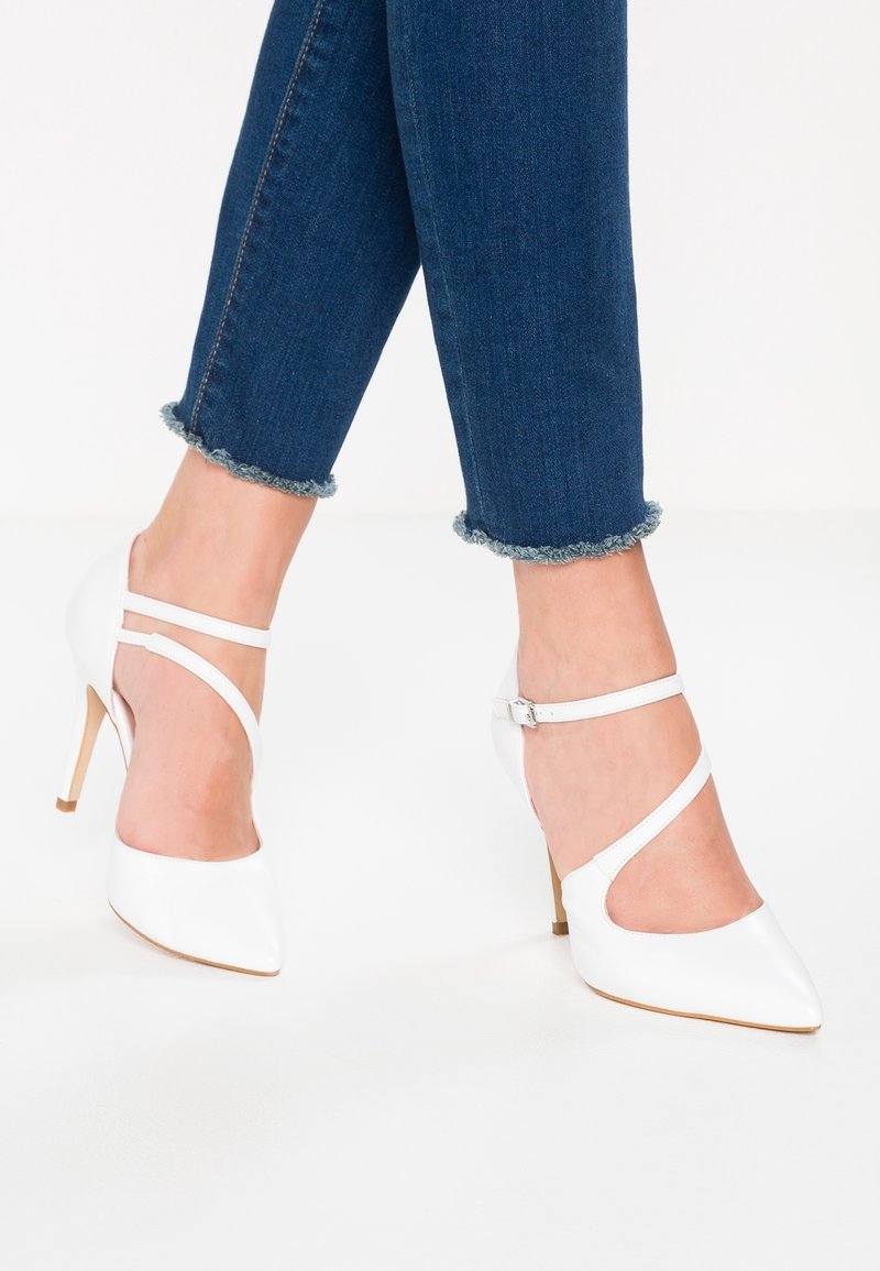 Zign Klassiska pumps - white