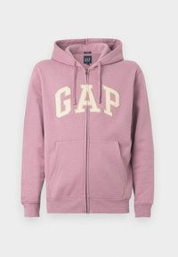 CORE ARCH - Športna jopa s kapuco na zadrgo - wispy mauve