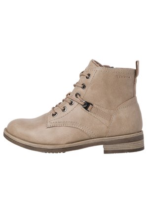 Tamaris Lace-up ankle boots - taupe