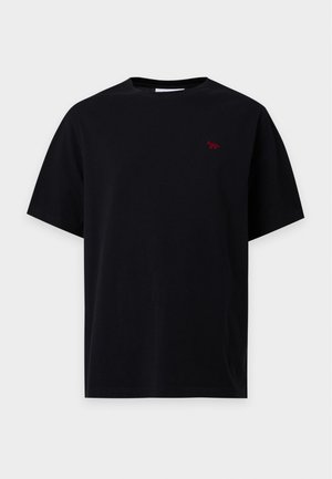 Maison Kitsuné, RED PROFILE FOX COMFORT - Camiseta básica - black