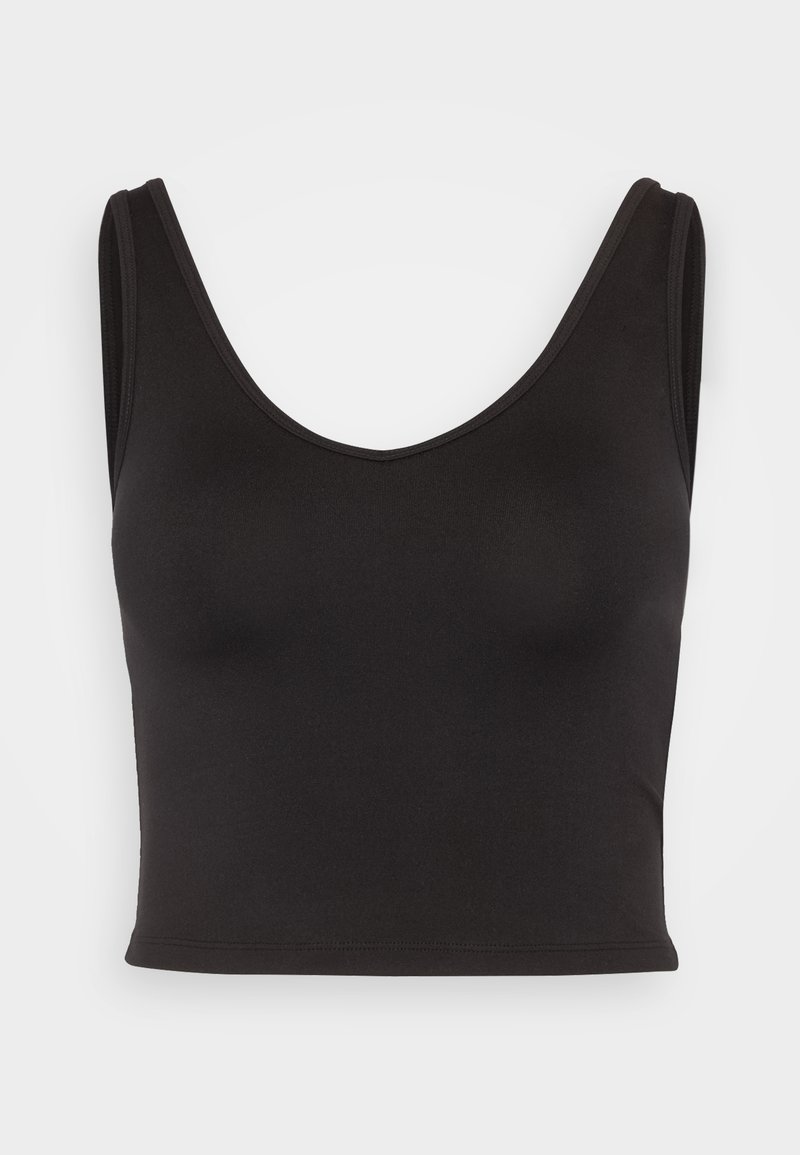 Hollister Co. BARE FLAT SEAMLESS VOOP CHAIN - Topper - casual black ...