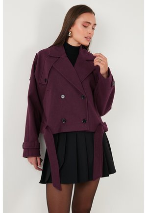 LELA REGULAR FIT - Tunn jacka - bordeaux