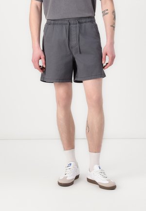 Mid-Thigh Twill Pull-On Shorts - Šortky - iron gate