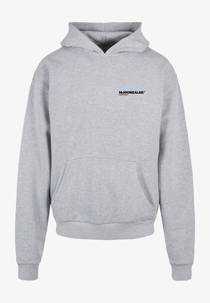 MJ Gonzales, WAVE HEAVY OVERSIZED - Mikina s kapucí - grey